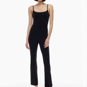 Aritzia Divinity Kick Flare Jumpsuit